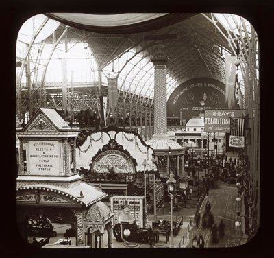 Worlds Columbian Exposition: Electricity Building, Chicago by American Photographer